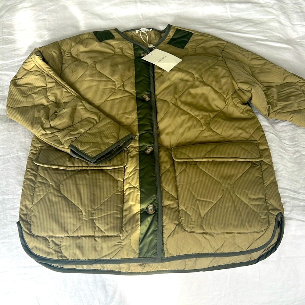 Bohme olive jacket, slightly oversized